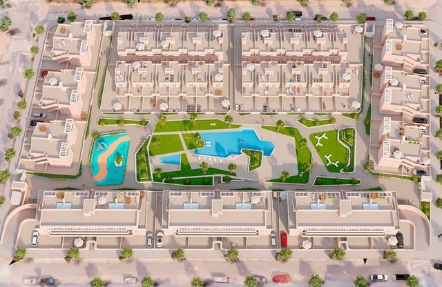 3 sovrum Hus till salu i Pilar de la Horadada ciudad, Pilar de la Horadada med pool garage - 309 900 € (Ref: 8839905)