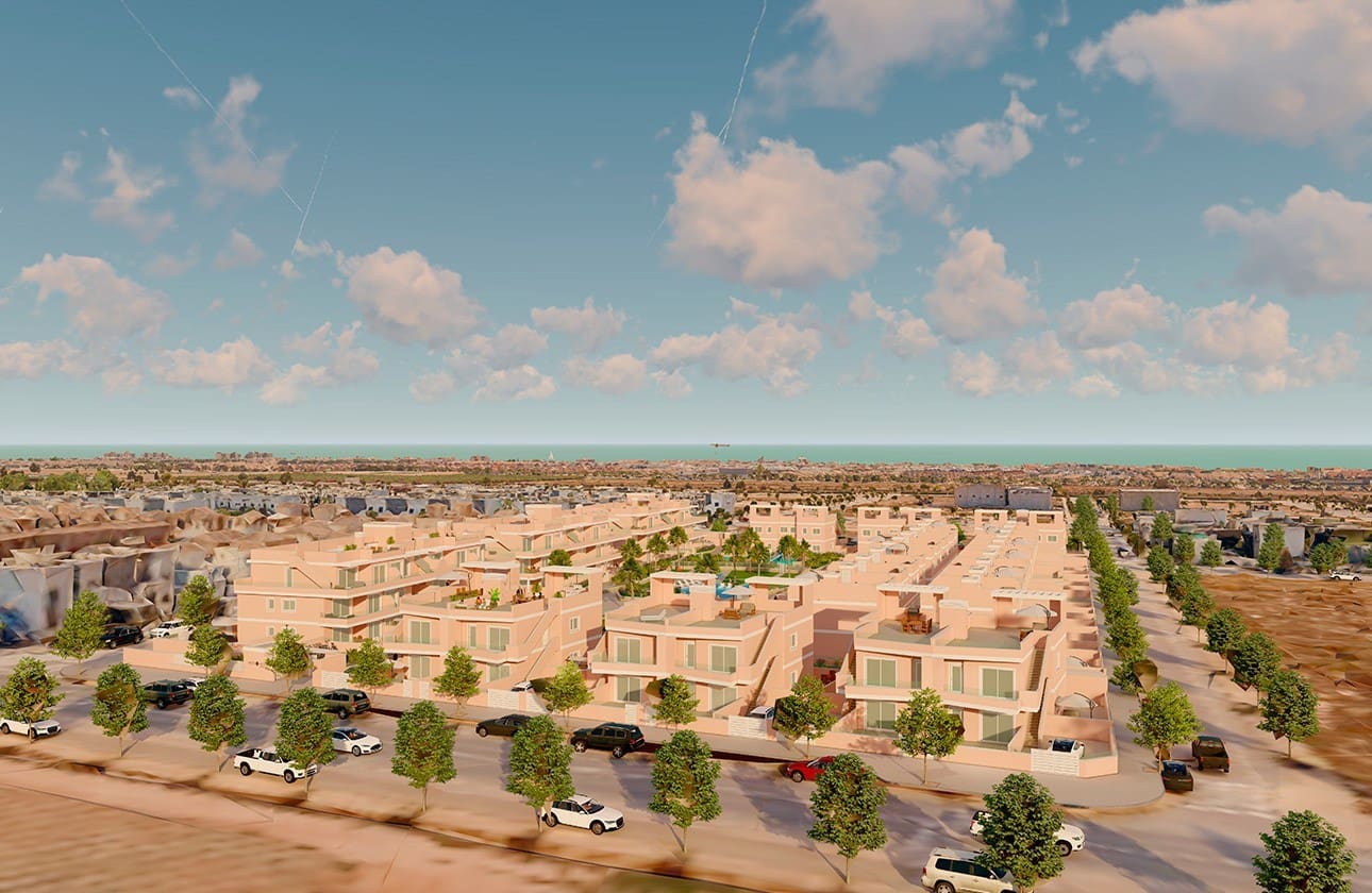 3 slaapkamer Penthouse te koop in Pilar de la Horadada met zwembad garage - € 349.900 (Ref: 8839908)