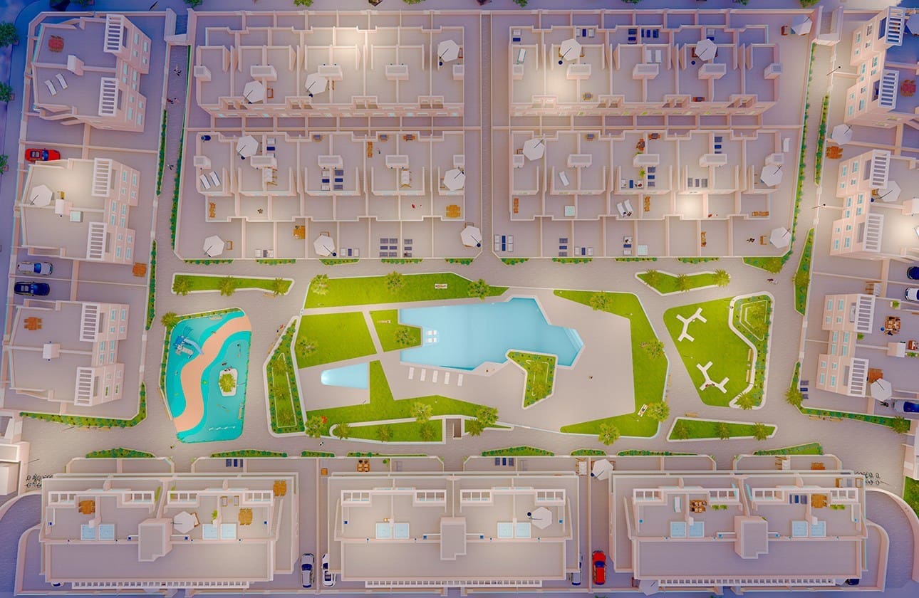 3 slaapkamer Penthouse te koop in Pilar de la Horadada met zwembad garage - € 349.900 (Ref: 8839908)