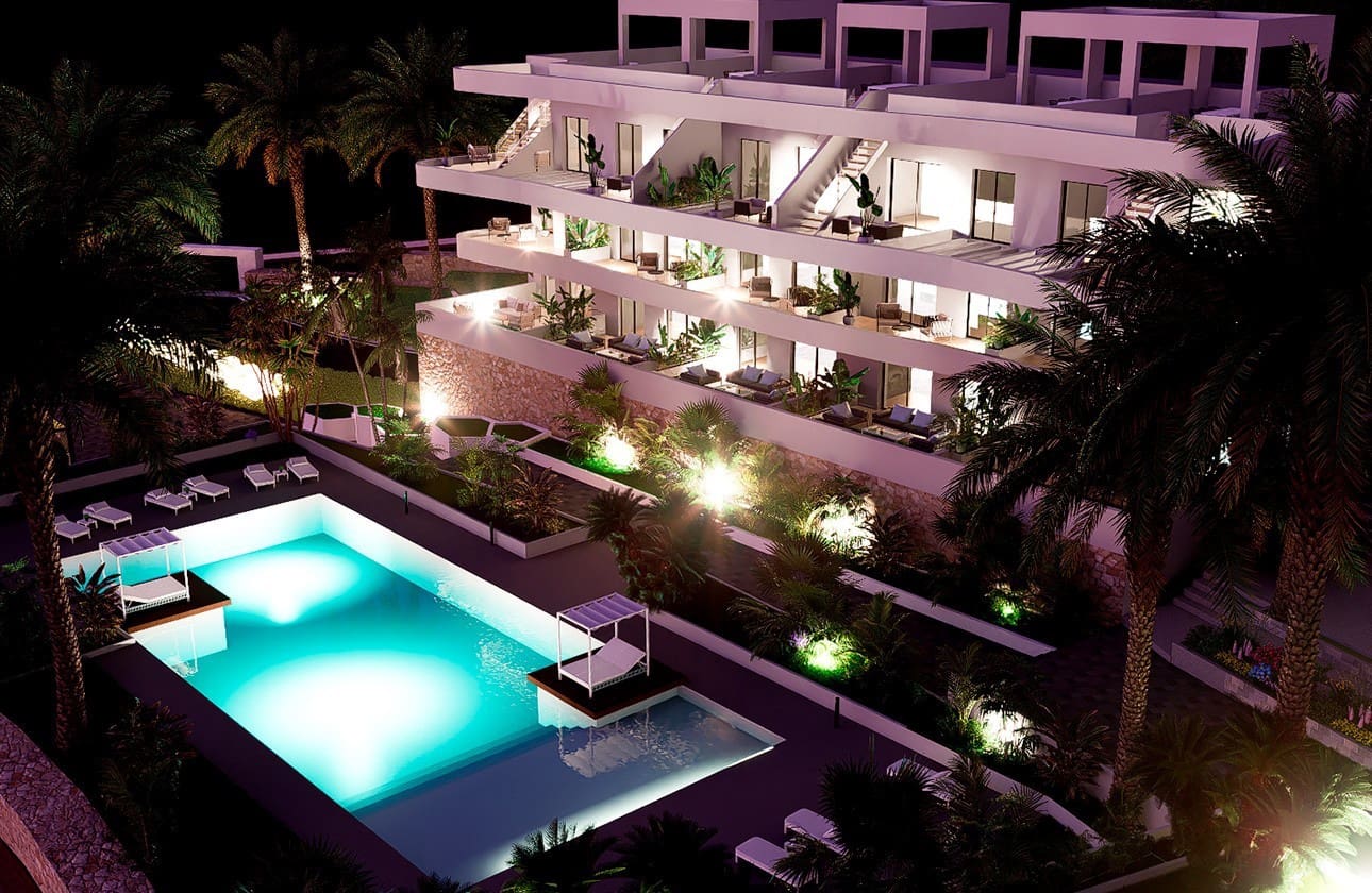 2 sovrum Takvåning till salu i Finestrat med pool garage - 359 900 € (Ref: 8842421)