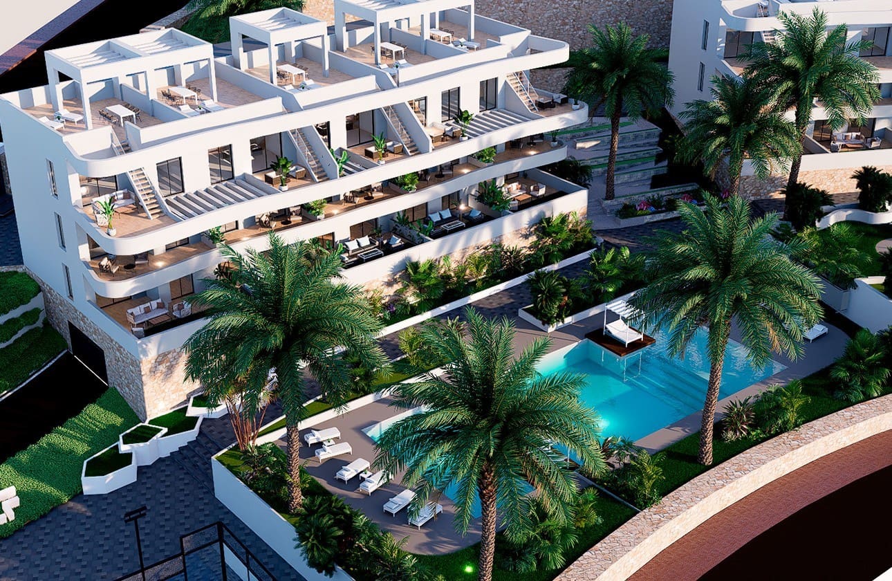 2 sovrum Takvåning till salu i Finestrat med pool garage - 359 900 € (Ref: 8842421)