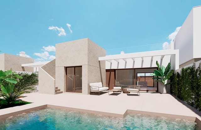 3 makuuhuone Huvila myytävänä paikassa Las Lomas de Rame - Bahía Bella, Los Alcázares mukana uima-altaan 
autotalli - 489 000 € (Ref: 8846705)