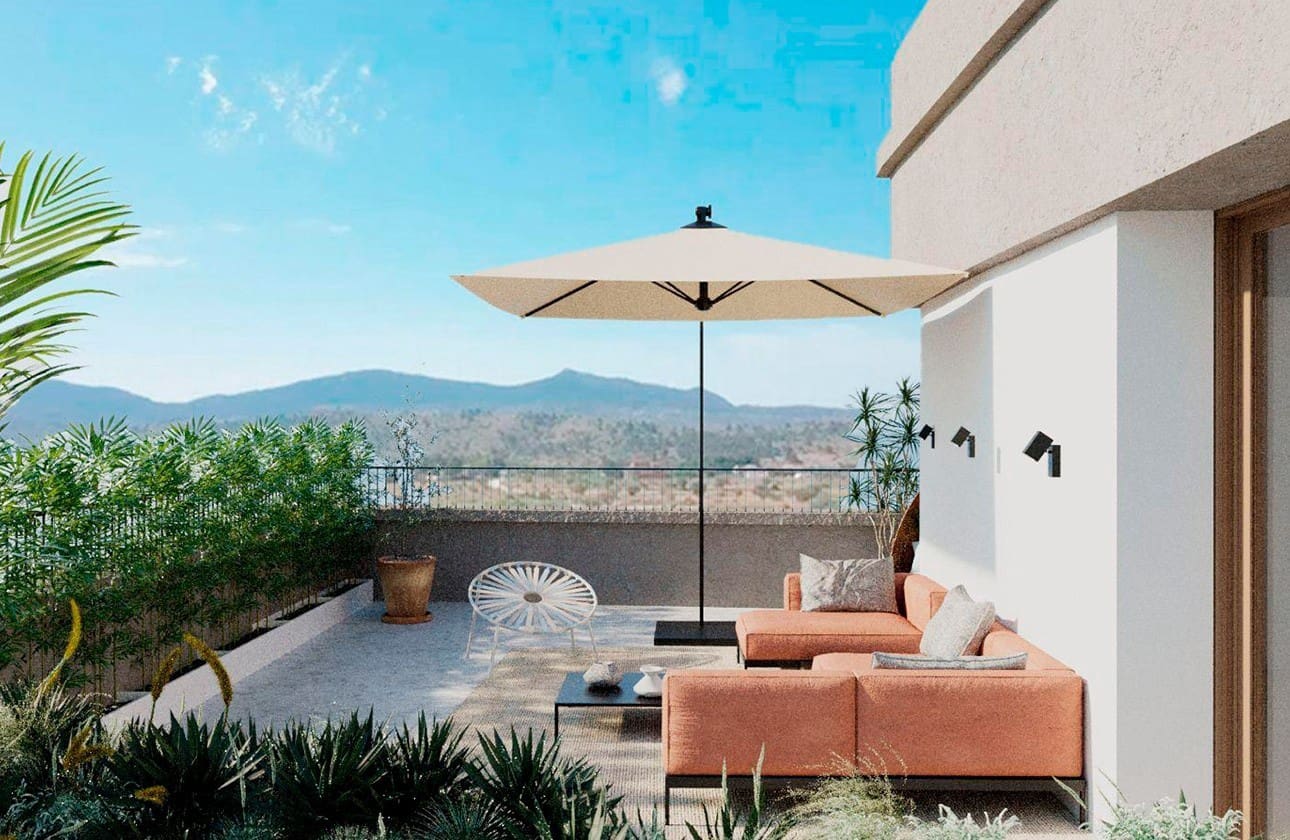 2 soverom Penthouse til salgs i Hondon de las Nieves med svømmebasseng garasje - € 220 000 (Ref: 8848572)