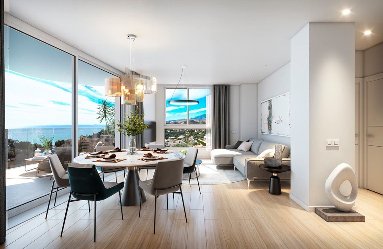 2 sypialnia Apartament na sprzedaż w La Villajoyosa / Vila Joiosa z basenem garażem - 495 000 € (Ref: 8853130)