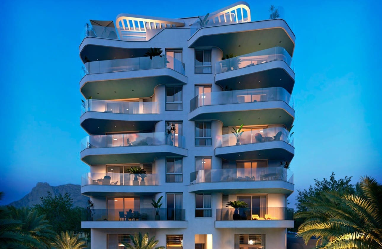 2 sypialnia Apartament na sprzedaż w La Villajoyosa / Vila Joiosa z basenem garażem - 495 000 € (Ref: 8853130)