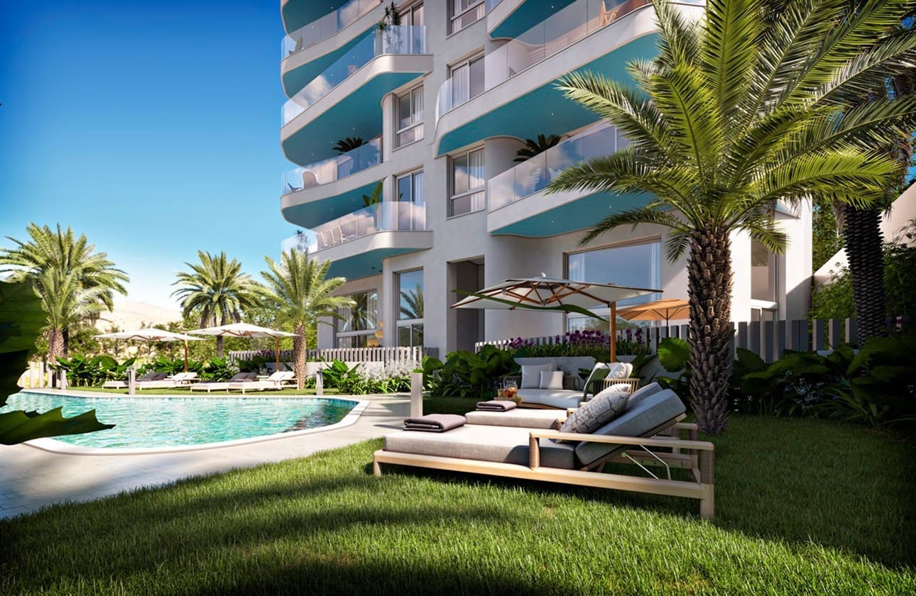 2 sypialnia Apartament na sprzedaż w La Villajoyosa / Vila Joiosa z basenem garażem - 495 000 € (Ref: 8853130)