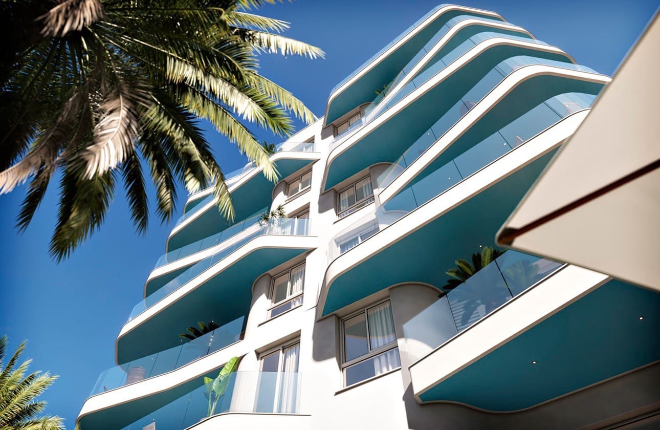 2 sypialnia Apartament na sprzedaż w La Villajoyosa / Vila Joiosa z basenem garażem - 495 000 € (Ref: 8853130)