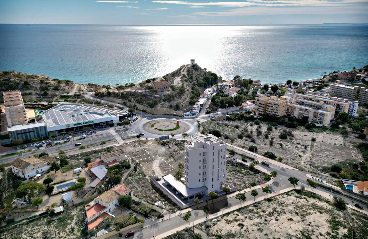 2 sypialnia Apartament na sprzedaż w La Villajoyosa / Vila Joiosa z basenem garażem - 495 000 € (Ref: 8853130)