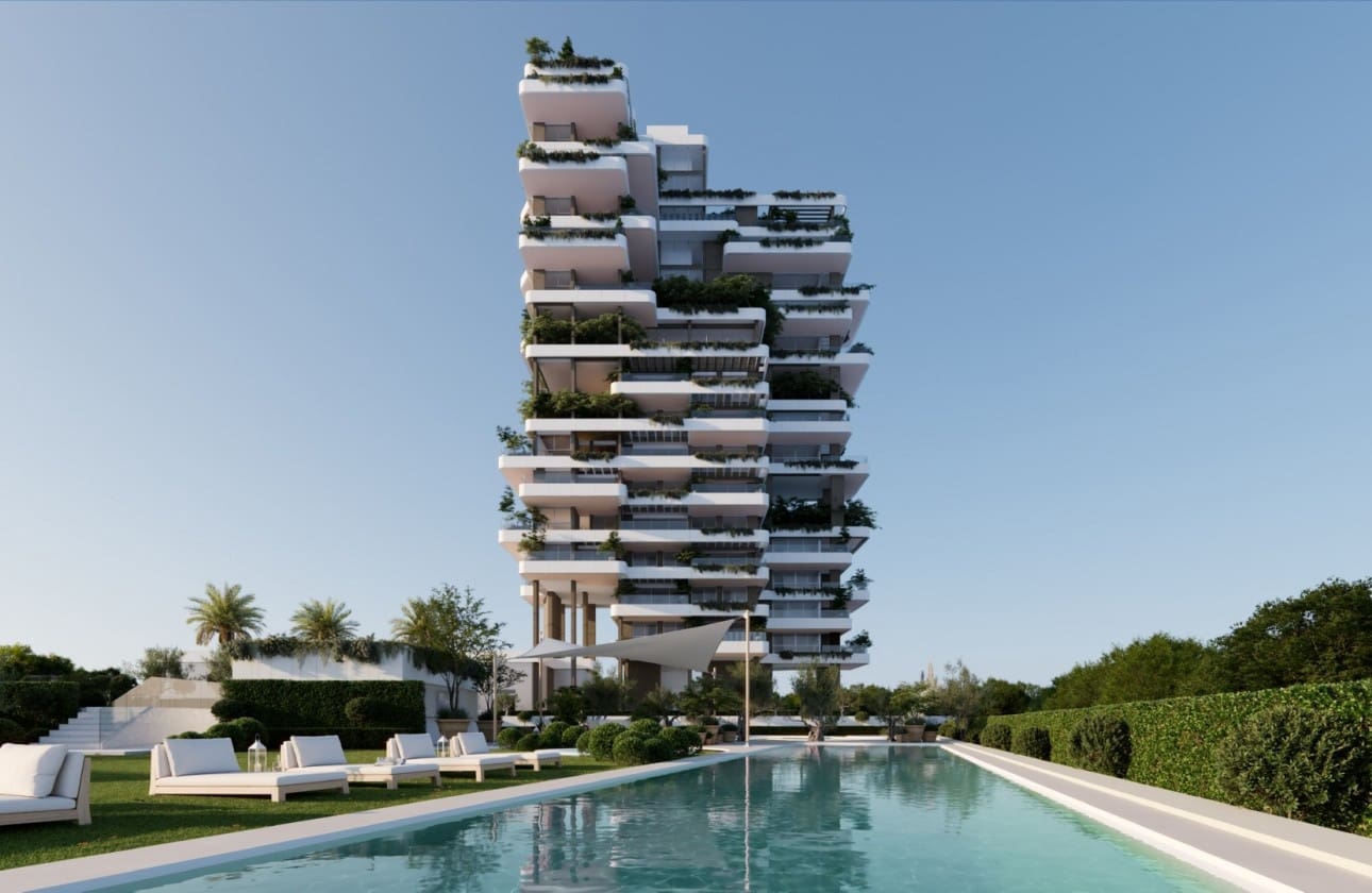 2 sovrum Lägenhet till salu i Calpe / Calp med pool garage - 575 360 € (Ref: 8868297)