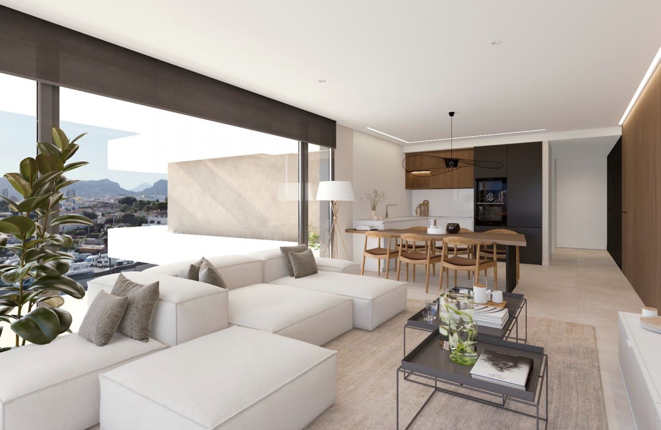 3 sypialnia Penthouse na sprzedaż w Calpe / Calp z basenem garażem - 1 562 000 € (Ref: 8868495)