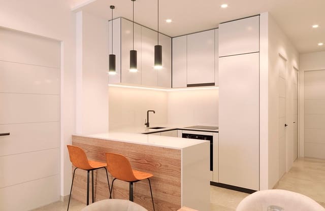 1 sovrum Takvåning till salu i Playa del Cura, Torrevieja med pool garage - 250 000 € (Ref: 8931391)