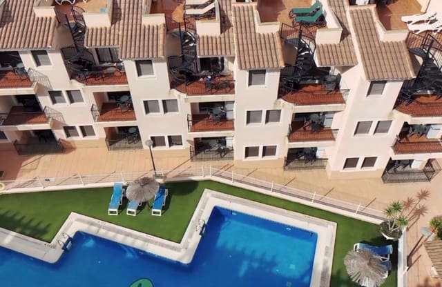 2 bedroom Penthouse for sale in Los Collados - Los Geraneos, Aguilas with pool garage - € 141,500 (Ref: 8935855)