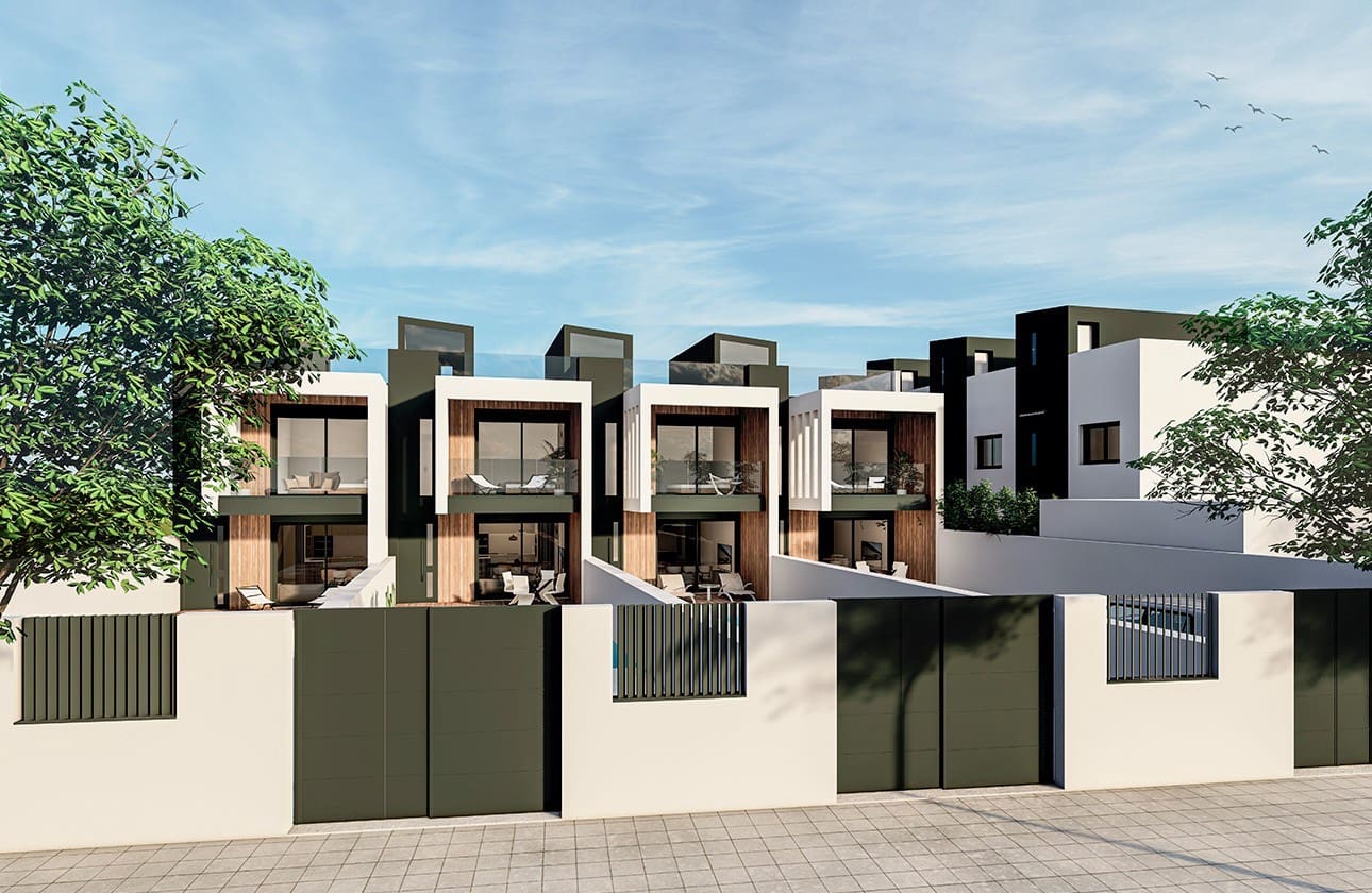 3 sypialnia Dom blizniak na sprzedaż w Pilar de la Horadada z basenem - 385 000 € (Ref: 8983379)