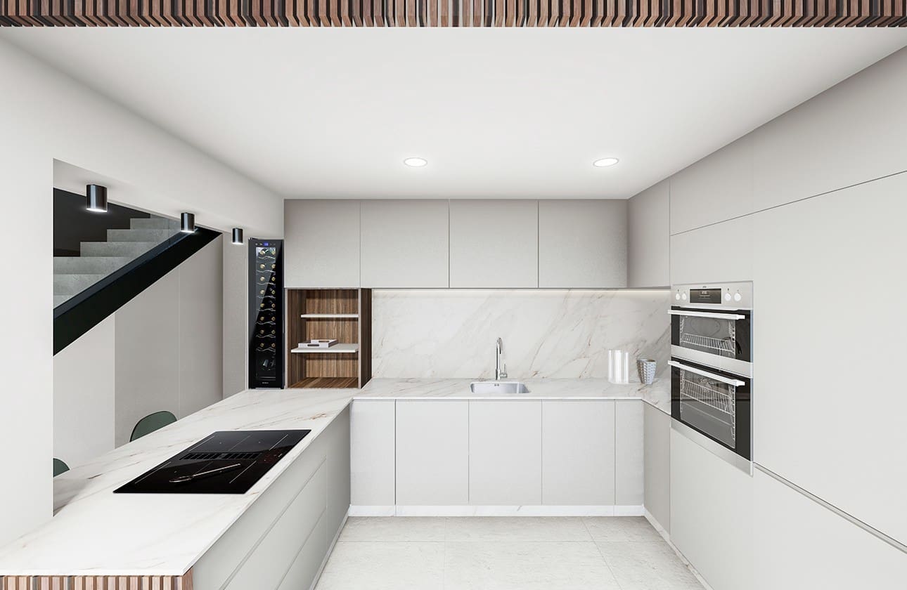 3 sypialnia Dom blizniak na sprzedaż w Pilar de la Horadada z basenem - 385 000 € (Ref: 8983380)