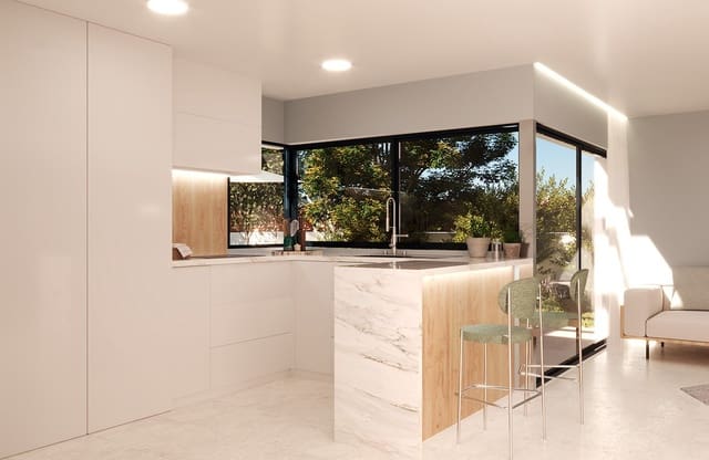 3 soverom Villa til salgs i Escandinavia - Cautivador, Alfaz del Pi / L'Alfàs del Pi med svømmebasseng garasje - € 335 000 (Ref: 8987274)