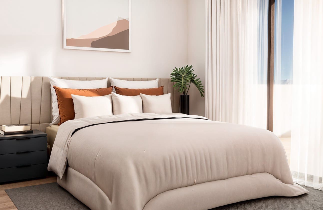 2 soverom Penthouse til salgs i Finestrat med svømmebasseng garasje - € 319 900 (Ref: 8989937)