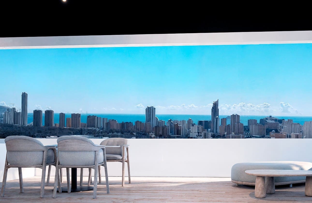 2 soverom Penthouse til salgs i Finestrat med svømmebasseng garasje - € 319 900 (Ref: 8989937)