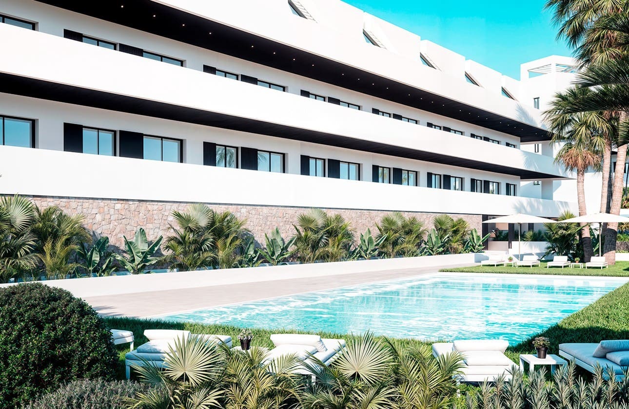 2 soverom Penthouse til salgs i Finestrat med svømmebasseng garasje - € 319 900 (Ref: 8989937)