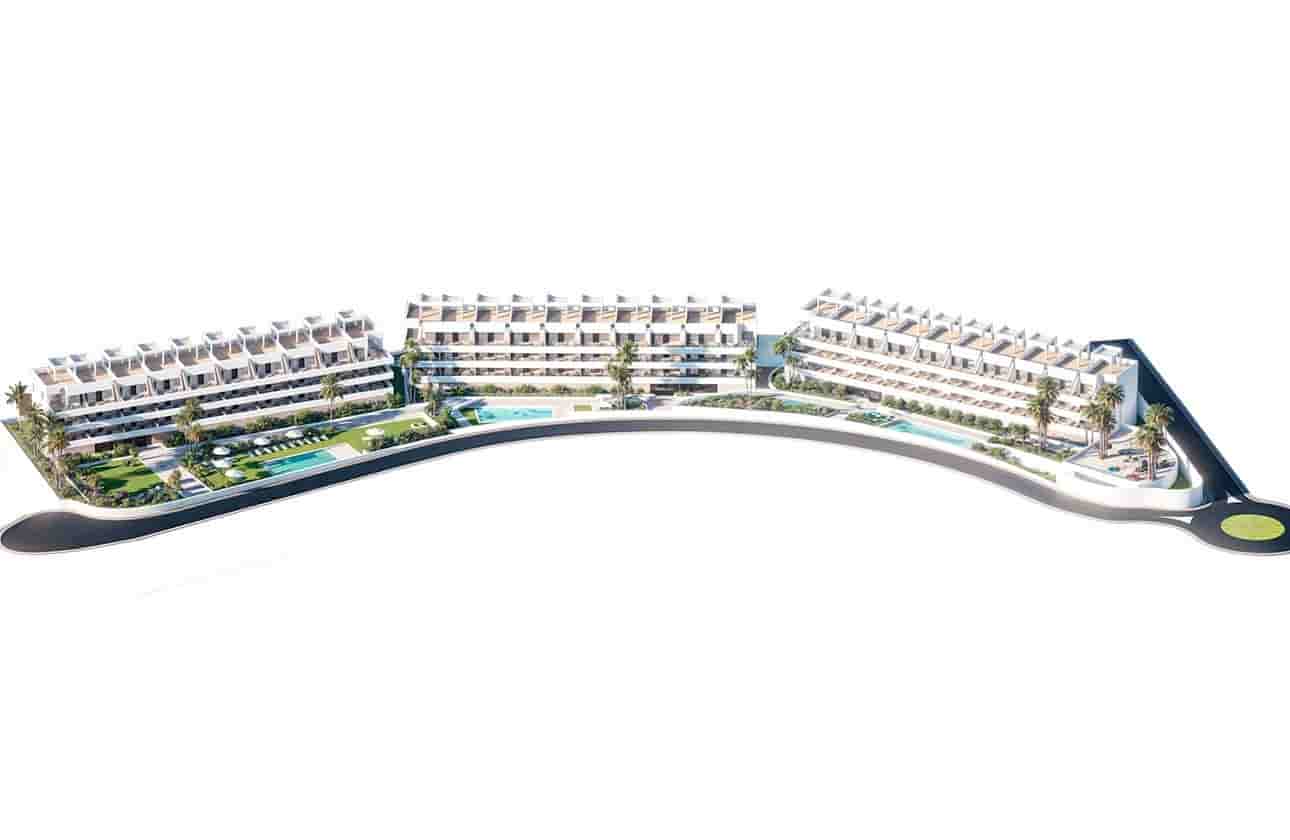 2 soverom Penthouse til salgs i Finestrat med svømmebasseng garasje - € 299 900 (Ref: 8989940)