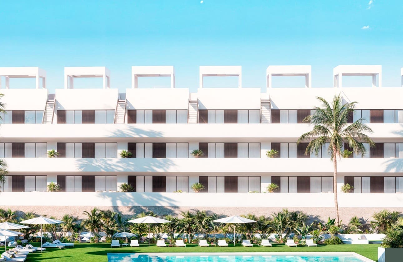 2 soverom Penthouse til salgs i Finestrat med svømmebasseng garasje - € 299 900 (Ref: 8989940)