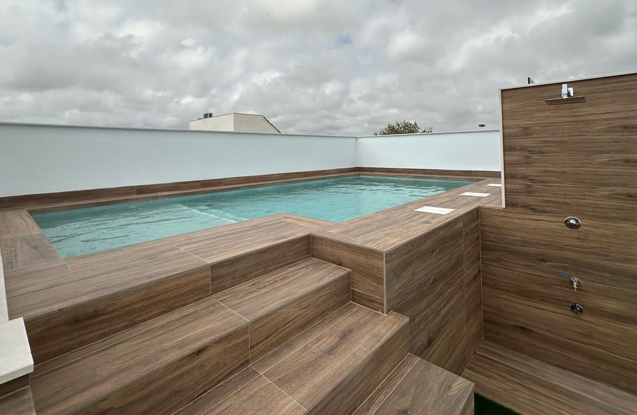 2 sovrum Takvåning till salu i San Pedro del Pinatar med pool garage - 288 000 € (Ref: 9000836)