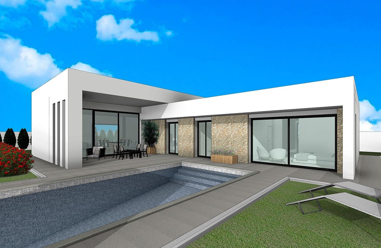 3 soverom Villa til salgs i Aspe med svømmebasseng garasje - € 364 000 (Ref: 9006145)