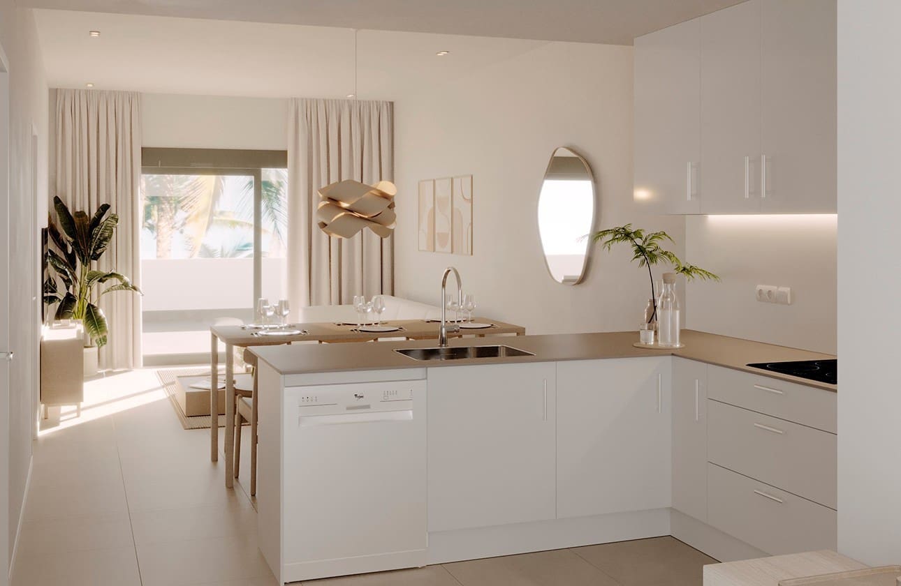 2 soverom Penthouse til salgs i La Nucia med svømmebasseng garasje - € 398 475 (Ref: 9013114)