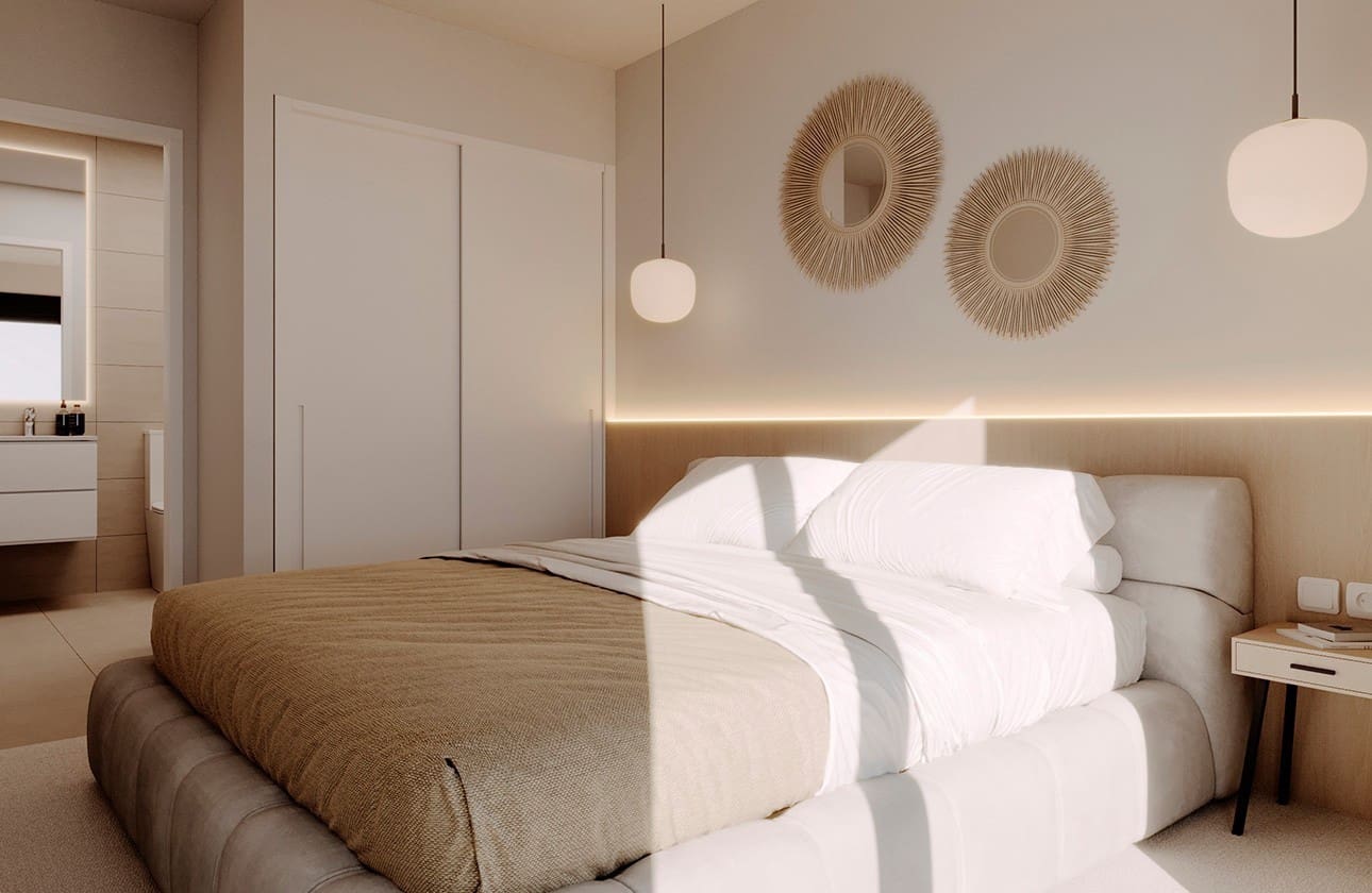 2 soverom Penthouse til salgs i La Nucia med svømmebasseng garasje - € 398 475 (Ref: 9013114)