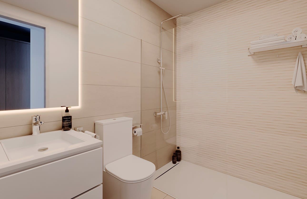 2 soverom Penthouse til salgs i La Nucia med svømmebasseng garasje - € 398 475 (Ref: 9013114)