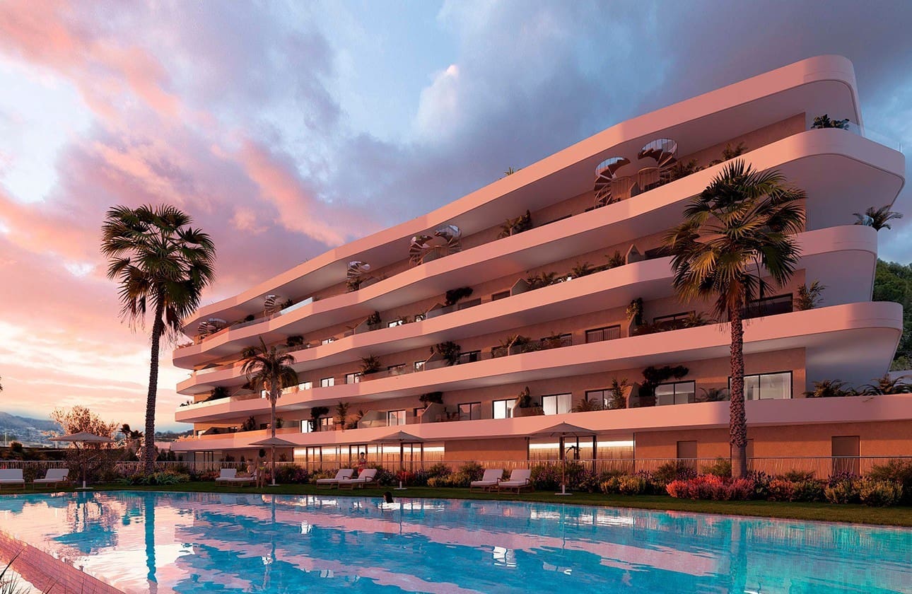 2 soverom Leilighet til salgs i La Nucia med svømmebasseng garasje - € 317 625 (Ref: 9013117)