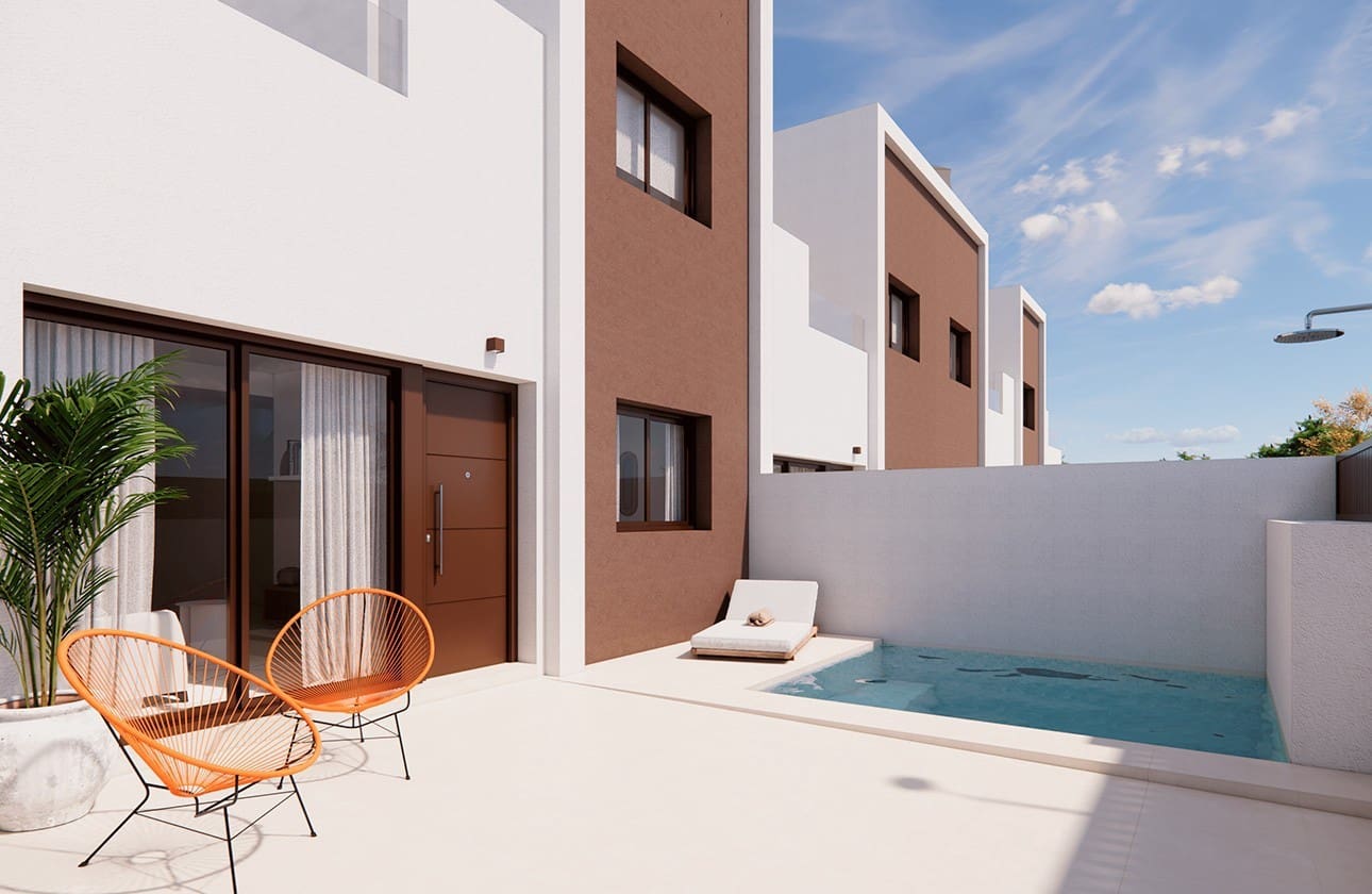 3 sovrum Hus till salu i Pilar de la Horadada med pool - 285 500 € (Ref: 9016176)