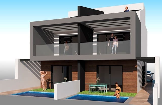 3 soverom Hus til salgs i Santiago de la Ribera, San Javier med svømmebasseng - € 420 000 (Ref: 9019115)