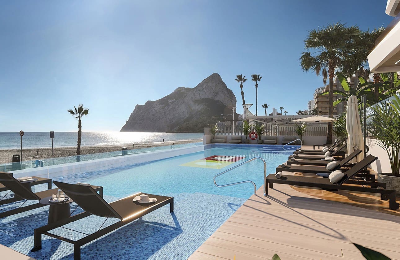2 soveværelse Lejlighed til salg i Calpe / Calp med swimmingpool garage - € 574.000 (Ref: 9022264)