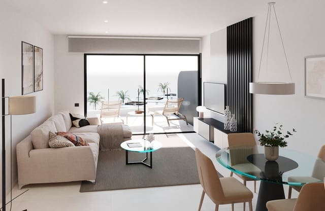 3 soverom Leilighet til salgs i Las Lomas de Rame - Bahía Bella, Los Alcázares med svømmebasseng garasje - € 359 000 (Ref: 9025711)