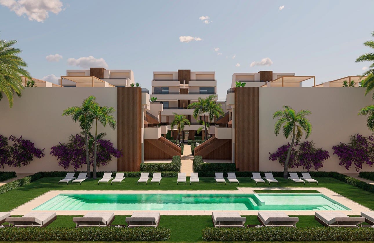 3 soverom Penthouse til salgs i Alhama de Murcia med svømmebasseng garasje - € 287 000 (Ref: 9028521)