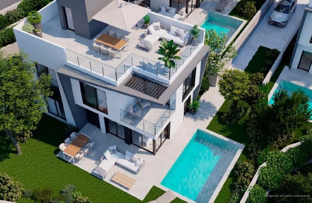 4 soverom Villa til salgs i El Secanet - Hacienda del Sol, La Villajoyosa / Vila Joiosa med svømmebasseng garasje - € 775 000 (Ref: 9099762)