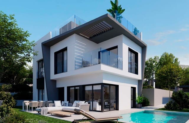 4 soverom Villa til salgs i El Secanet - Hacienda del Sol, La Villajoyosa / Vila Joiosa med svømmebasseng garasje - € 775 000 (Ref: 9099762)