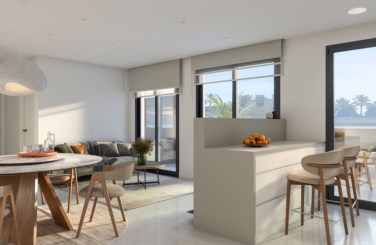 2 soverom Leilighet til salgs i Santa Pola med svømmebasseng garasje - € 292 520 (Ref: 9105359)