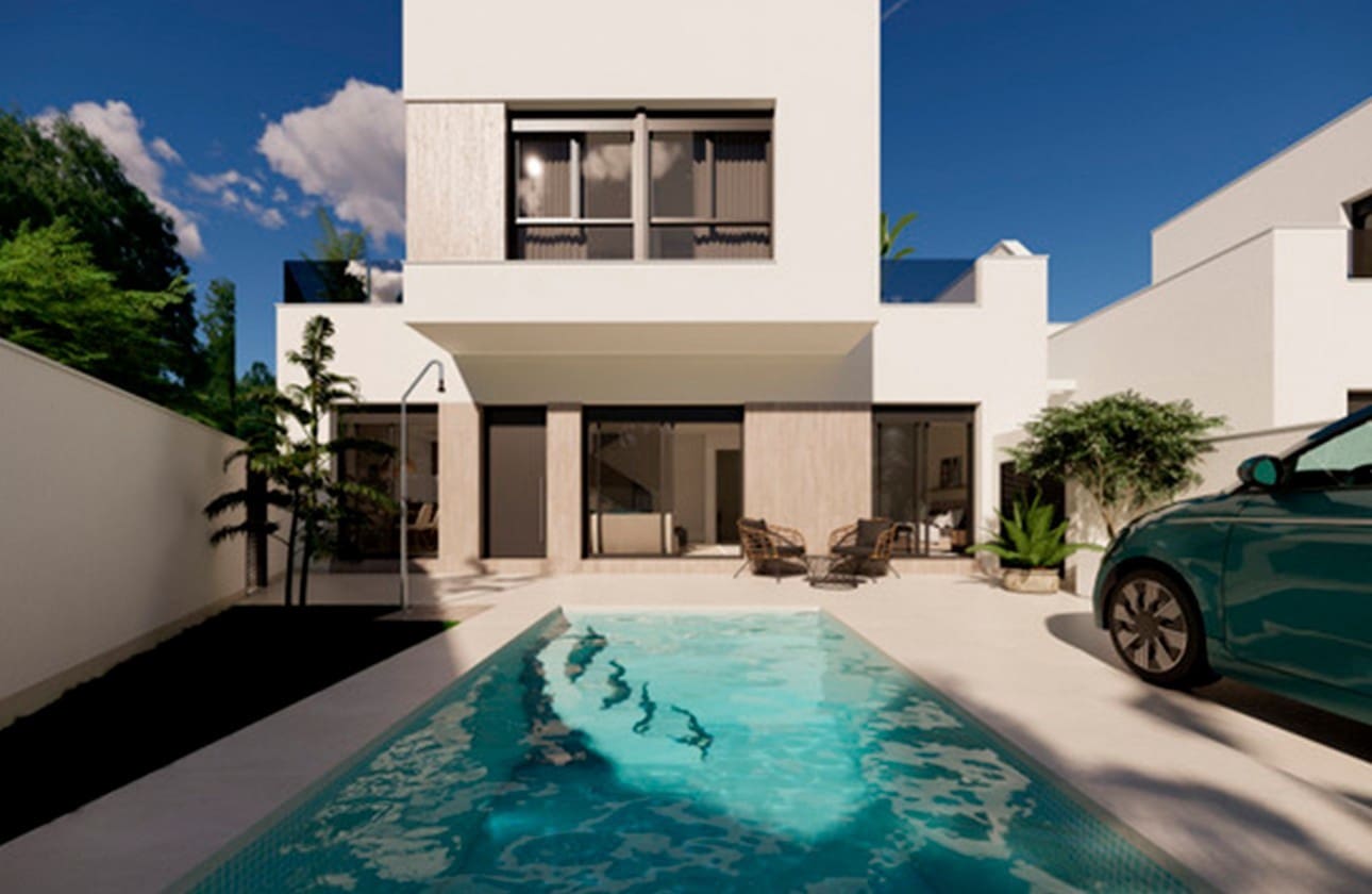 3 bedroom Villa for sale in San Fulgencio with pool - € 355,000 (Ref: 9109423)