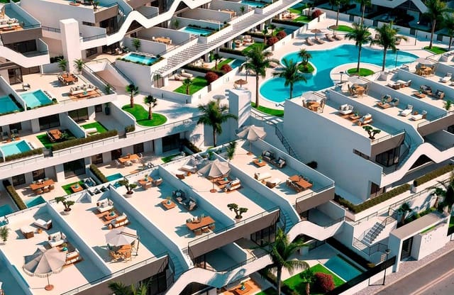 Ático de 2 habitaciones en Escandinavia - Cautivador, Alfaz del Pi / L'Alfàs del Pi en venta con piscina garaje - 335.000 € (Ref: 9199690)