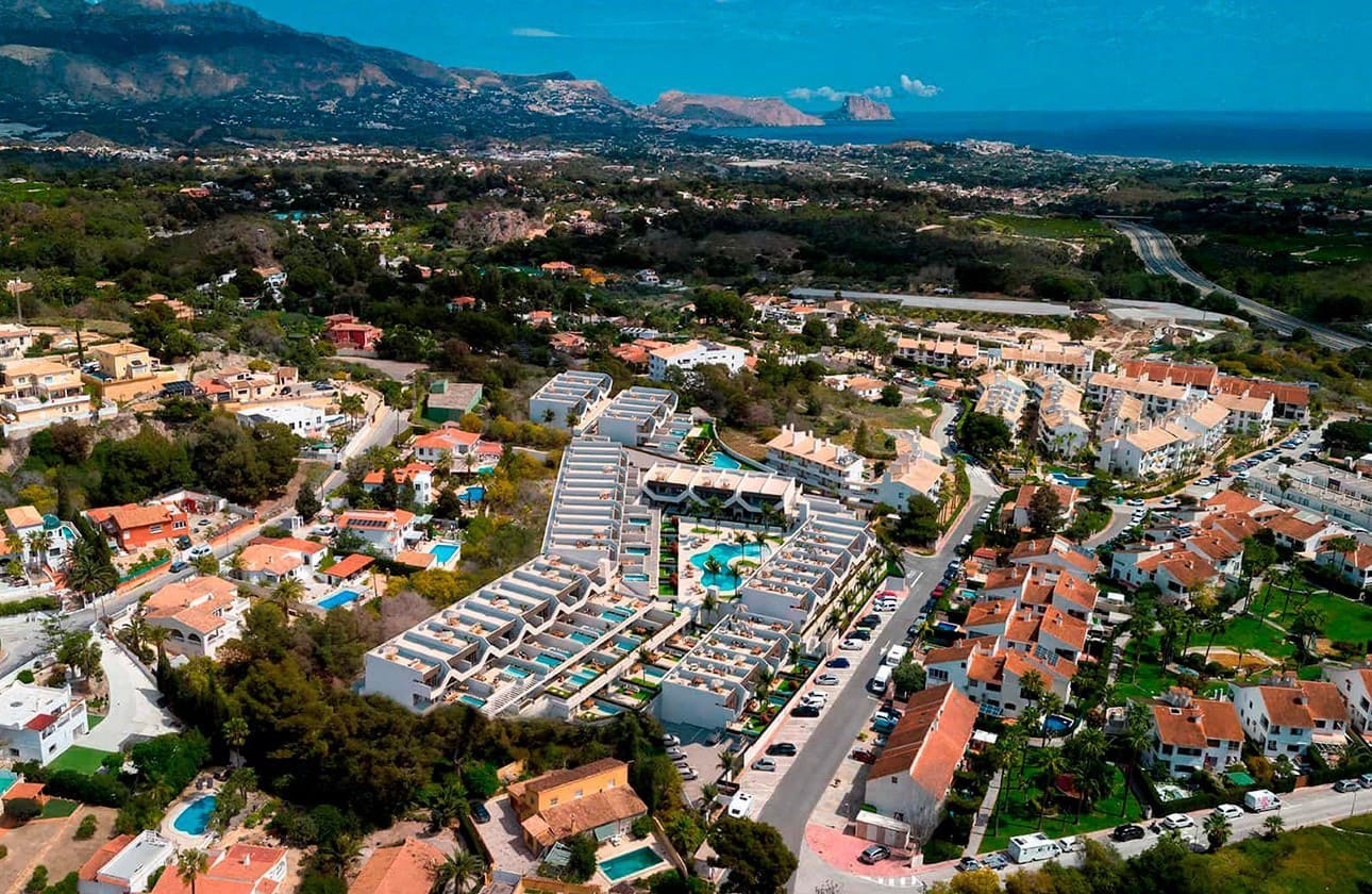 2 soveværelse Penthouse til salg i Alfaz del Pi / L'Alfas del Pi med swimmingpool garage - € 327.000 (Ref: 9199691)