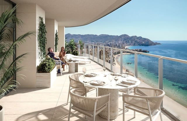 2 soverom Leilighet til salgs i Playa Poniente, Benidorm med svømmebasseng garasje - € 740 000 (Ref: 9249353)