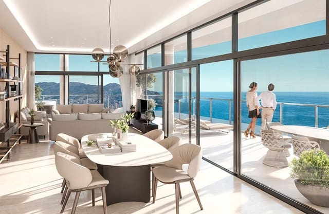 2 soverom Leilighet til salgs i Playa Poniente, Benidorm med svømmebasseng garasje - € 699 000 (Ref: 9249354)