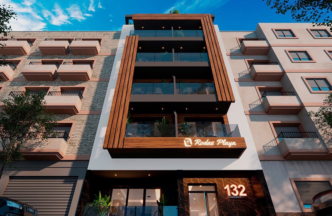 2 makuuhuone Kattohuoneisto myytävänä paikassa Torrevieja mukana uima-altaan 
autotalli - 380 000 € (Ref: 9268954)