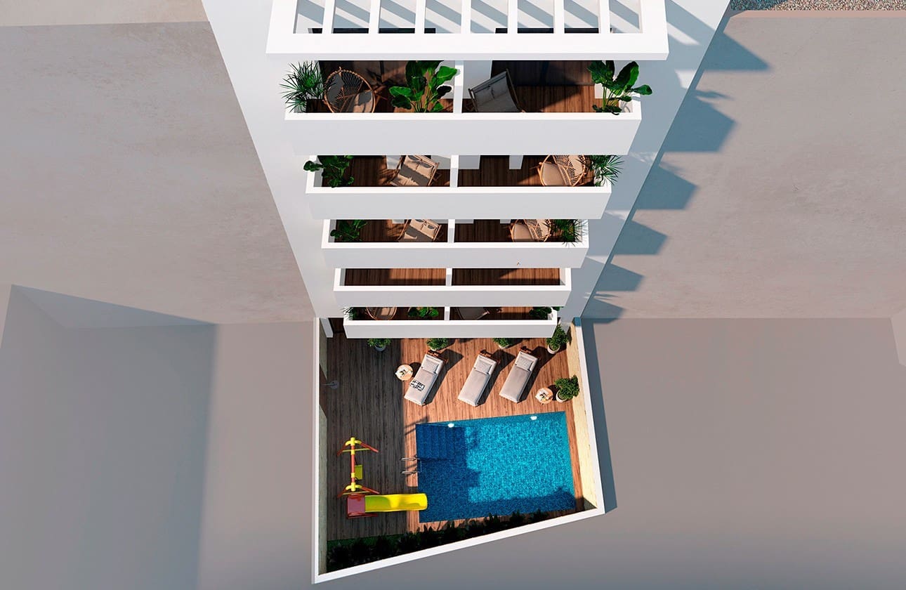 1 soverom Leilighet til salgs i Torrevieja med svømmebasseng garasje - € 150 000 (Ref: 9268956)