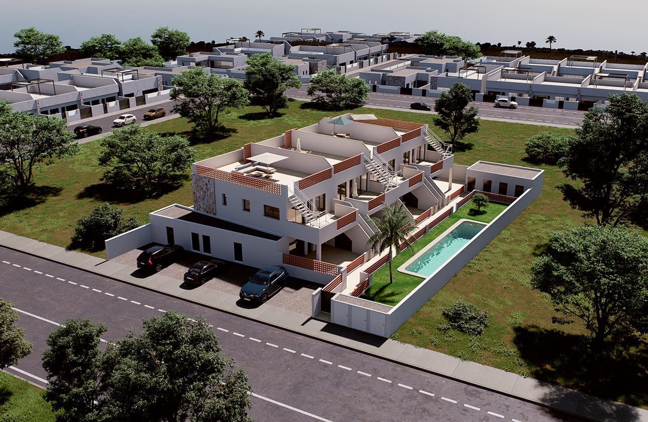 3 bedroom Penthouse for sale in Pilar de la Horadada with pool - € 379,900 (Ref: 9307157)