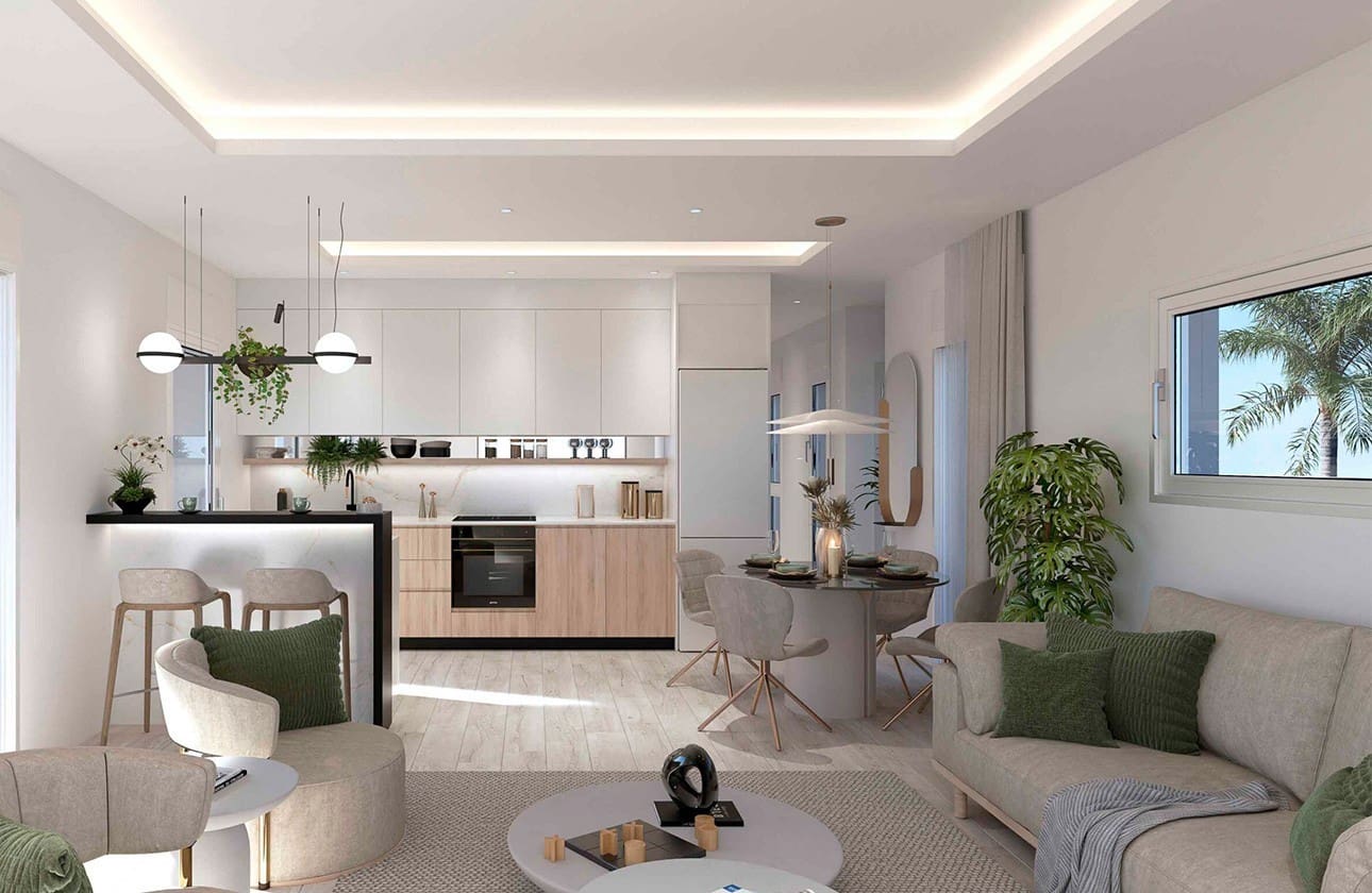 2 sovrum Lägenhet till salu i Los Narejos med pool garage - 329 000 € (Ref: 9314392)