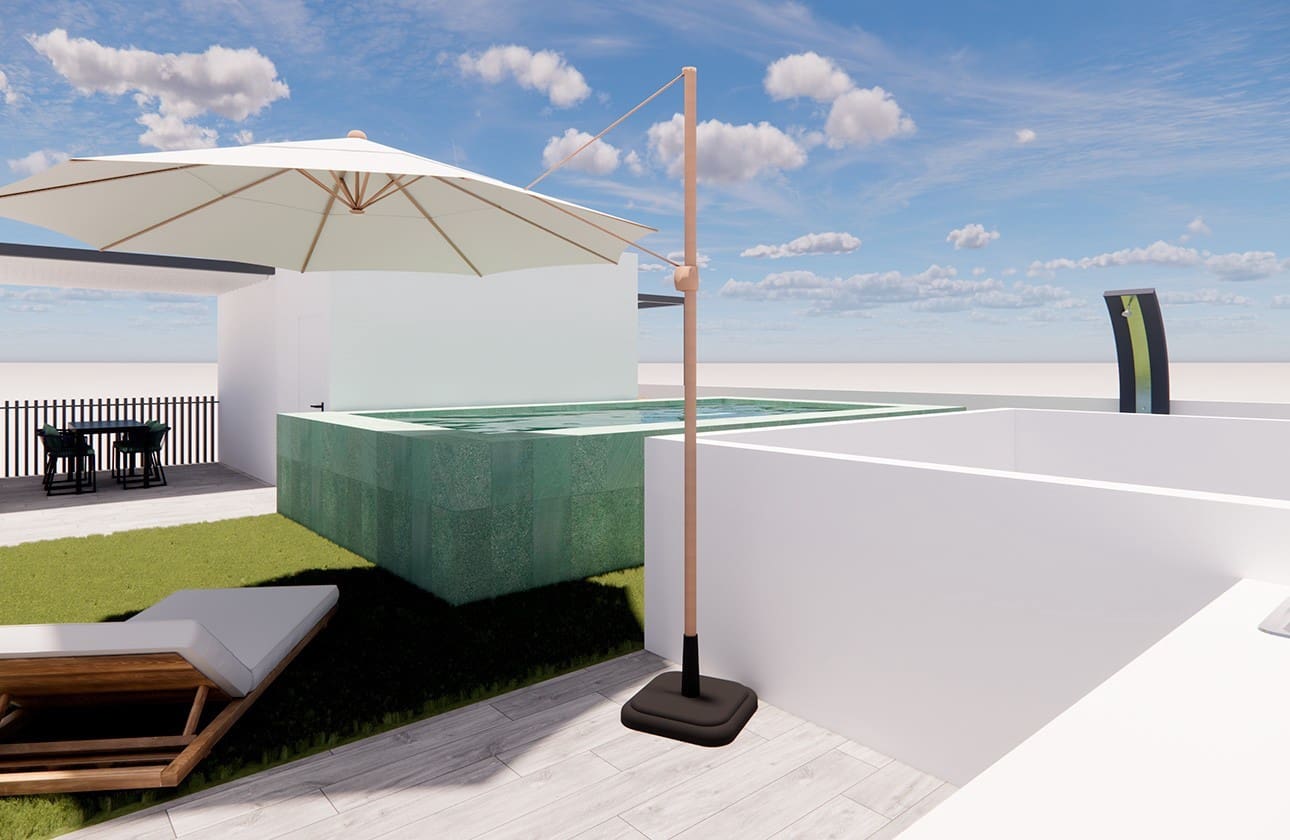 2 soverom Leilighet til salgs i Torre de la Horadada med svømmebasseng - € 295 900 (Ref: 9325547)