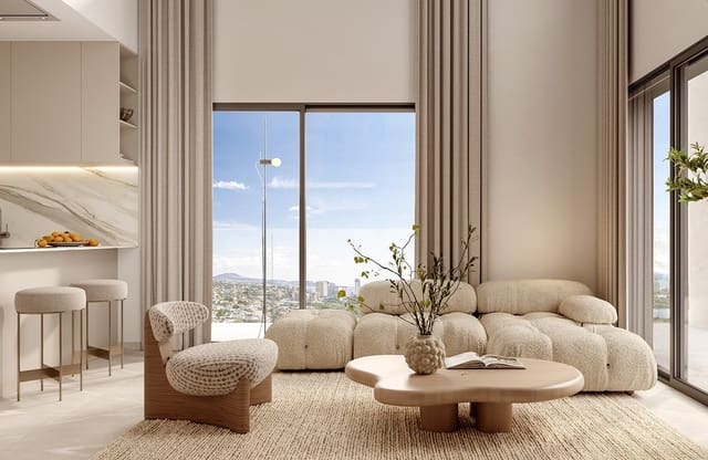 2 sovrum Lägenhet till salu i Cometa - Carrió, Calpe / Calp med pool garage - 610 000 € (Ref: 9332667)