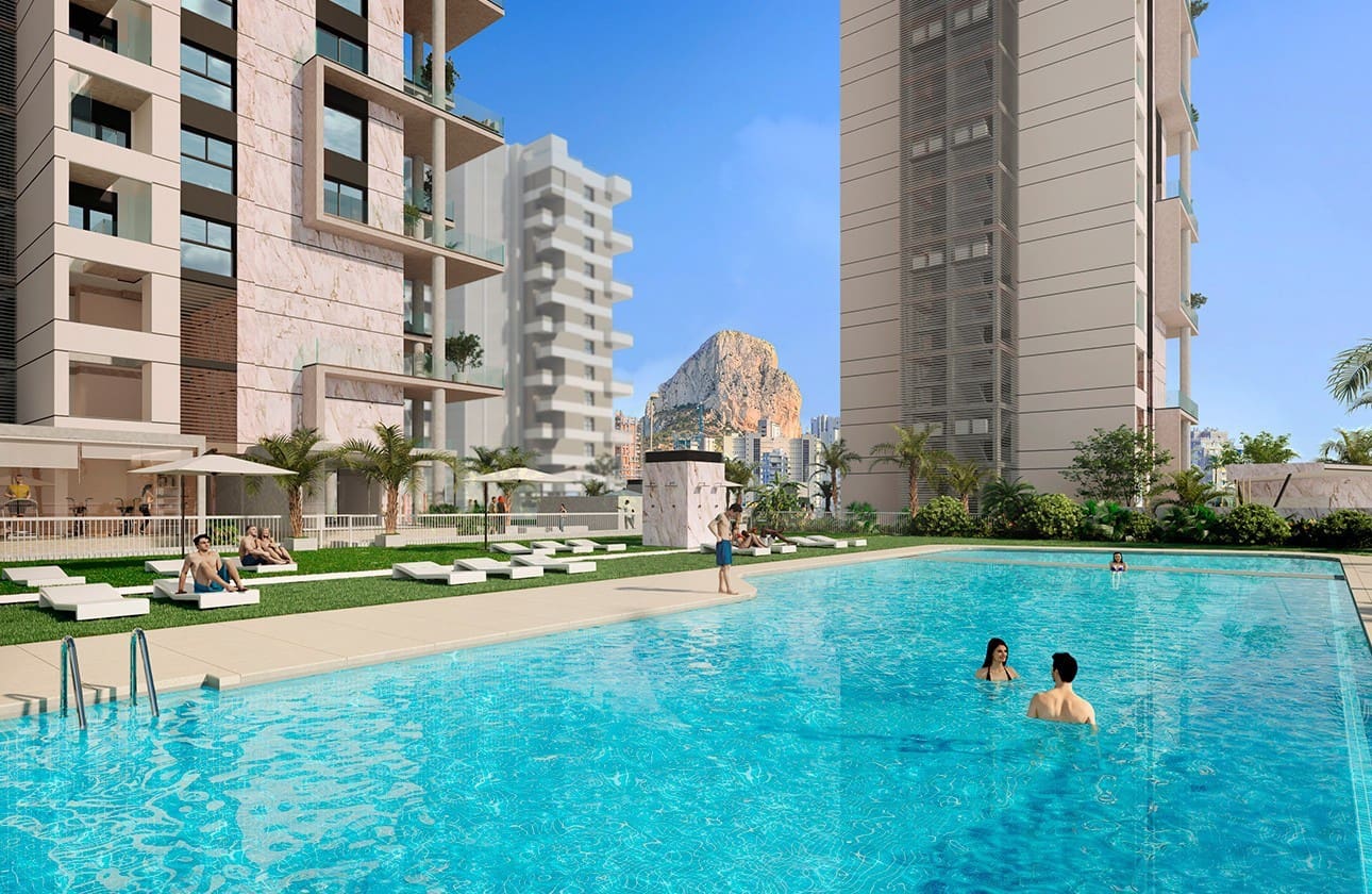 2 sovrum Lägenhet till salu i Calpe / Calp med pool garage - 610 000 € (Ref: 9332667)